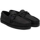 Clarks Originals Black Godney Boat Shoes