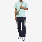 Butter Goods Men's Equipment Pigment Dyed T-Shirt in Washed Mint