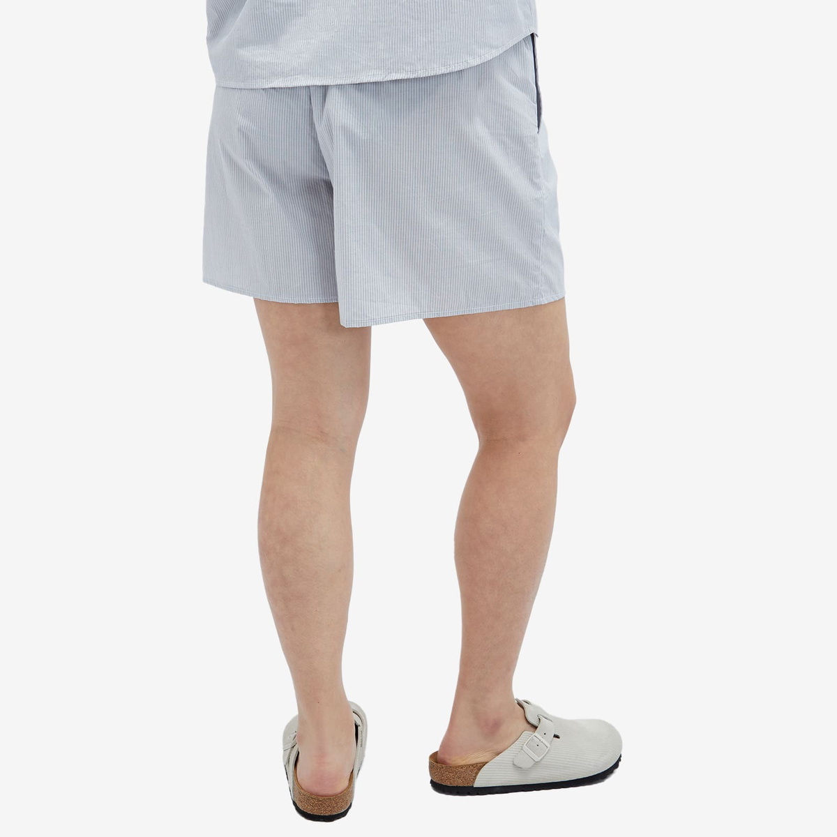 Deiji Studios Women's Mid Stripe Shorts in Dream Stripe