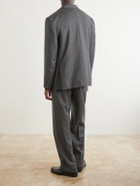 Officine Générale - Melvyn Wool, Cashmere and Silk-Blend Suit Jacket - Gray