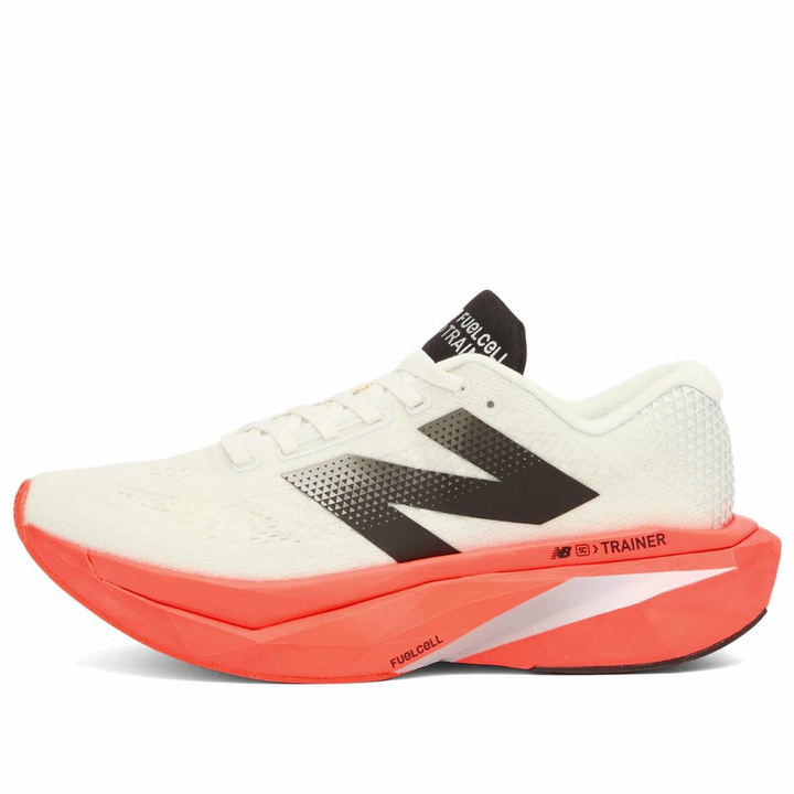 Photo: New Balance Men's Supercomp Trainer v3 Sneaker in Urgent Red