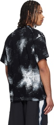 MM6 Maison Margiela Black Paint Splatter T-shirt