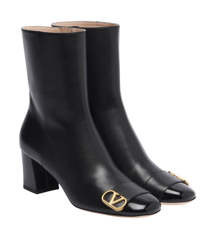 Photo: Valentino Garavani Veeside leather ankle boots