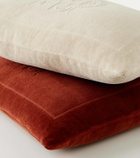 Loro Piana Crest Beach cotton pillow