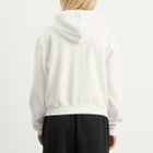 SKIMS Women's Cotton Fleece Classic Zip Up Hoodie in Marble