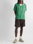 Folk - Seoul Linen and Cotton-Blend Shirt - Green