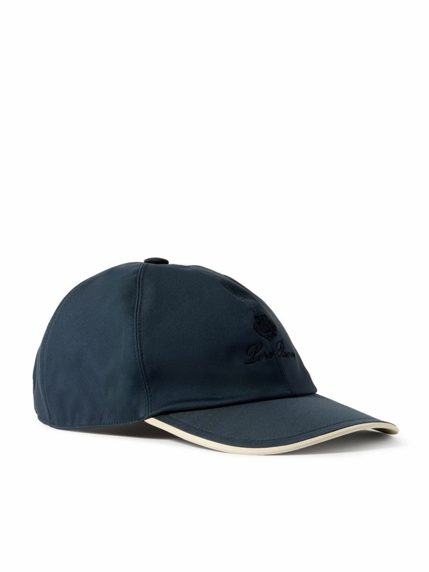 Photo: Loro Piana - Logo-Embroidered Storm System® Shell Baseball Cap - Blue