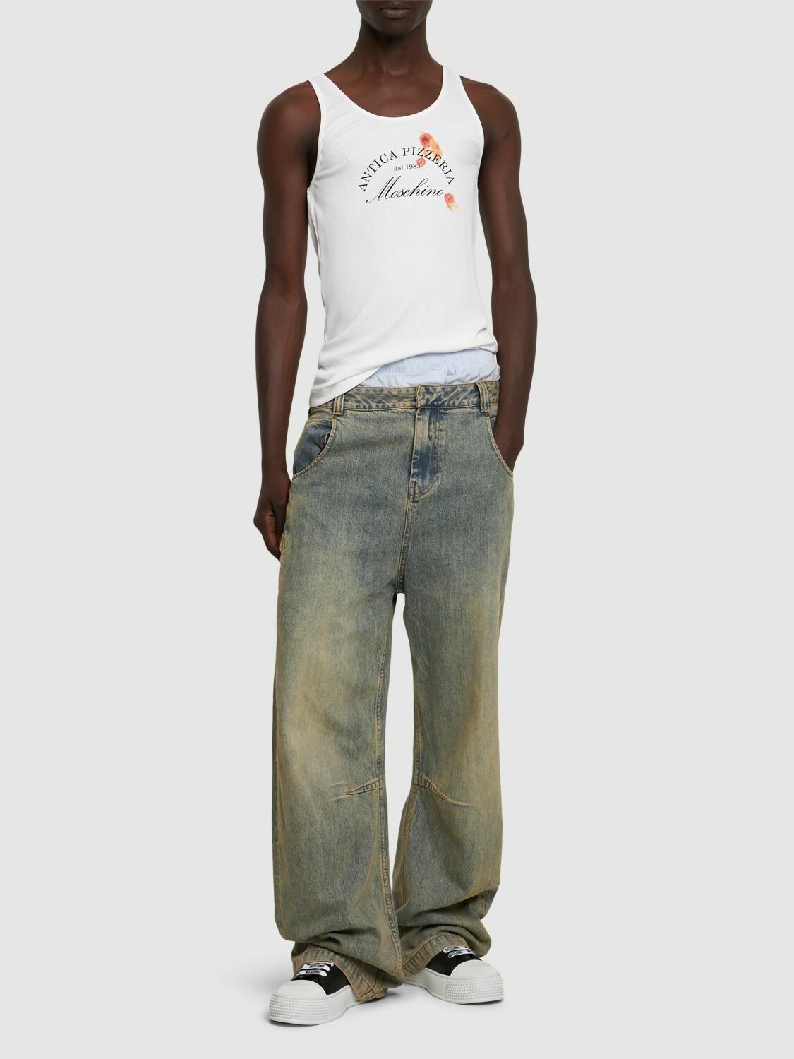 MOSCHINO Italian Inspiration Tank Top