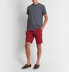 Incotex - Slim-Fit Chinolino Bermuda Shorts - Red