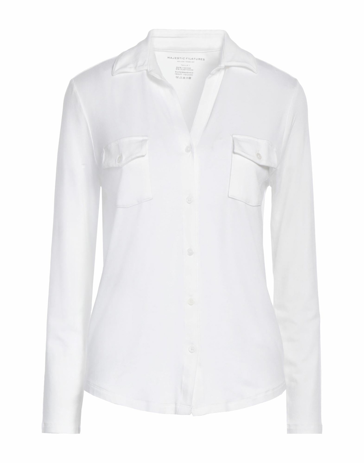 Majestic Filatures Womens Shirt in White