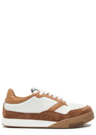 Givenchy Yard Court Panelled Leather Sneakers White