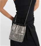 Ann Demeulemeester Edia Mini embellished leather bucket bag