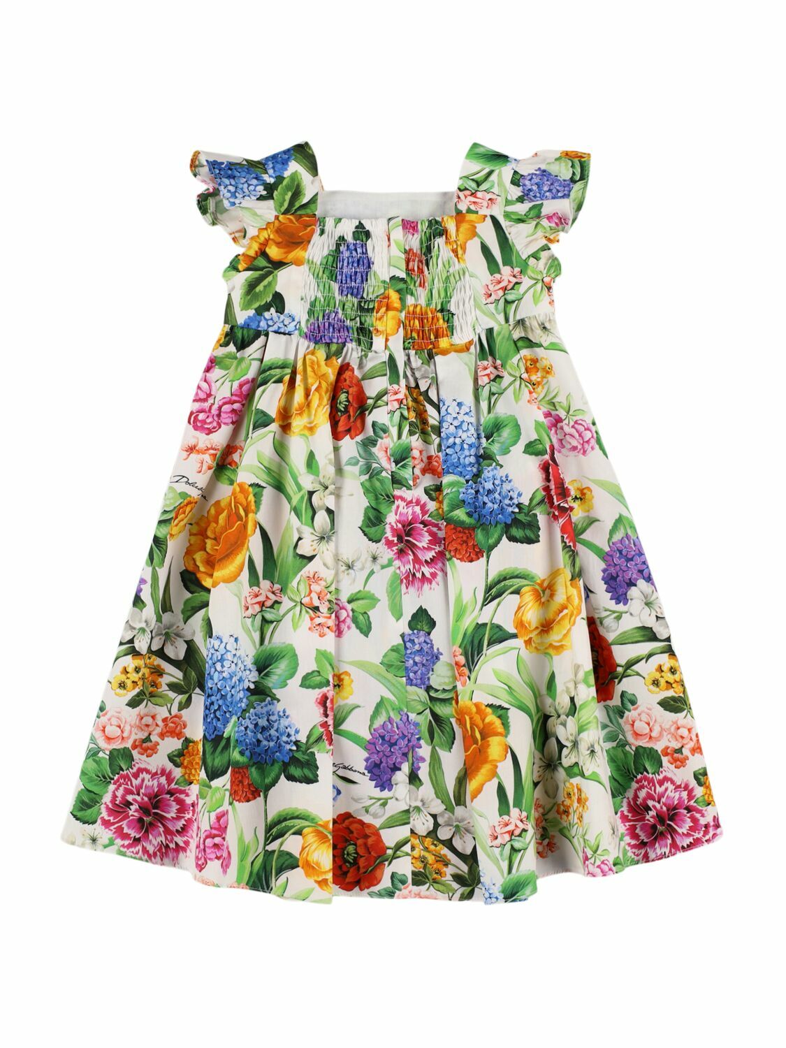 DOLCE & GABBANA Floral Print Cotton Dress Dolce & Gabbana DOLCE & GABBANA Floral Print Cotton Dress Dolce & Gabbana