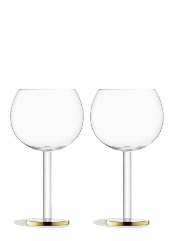 Photo: Set of Two Luca Balloon Glasses in Gold
