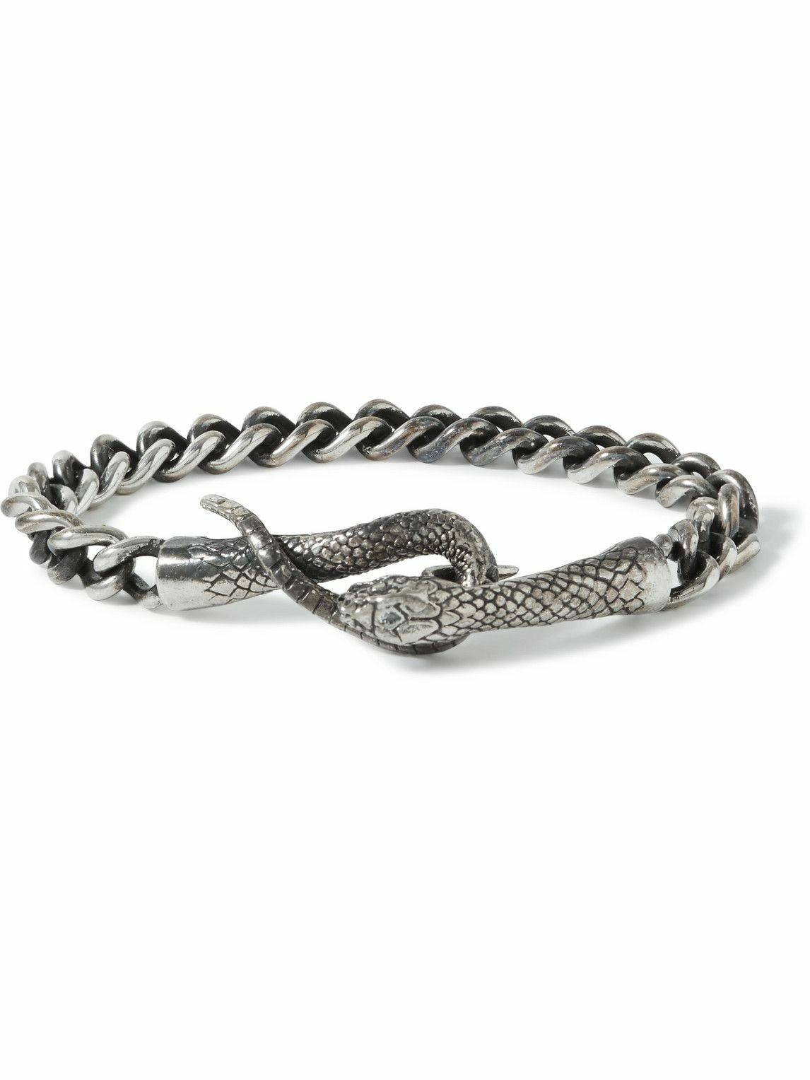 Enfants Riches Déprimés - Burnished Sterling Silver Bracelet