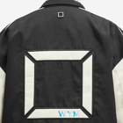 Wooyoungmi Men's Logo Varsity Jacket in Black