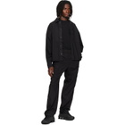 Stone Island Black 3100006 Stretch Cotton Tela 'PARACADUTE' Cargo Pants
