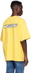 We11done Yellow Cotton T-Shirt