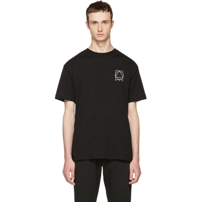 Photo: McQ Alexander McQueen Black Logo Glyph Icon T-Shirt