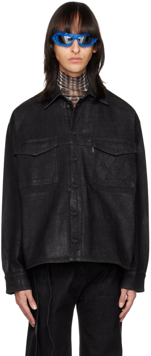 Photo: Ottolinger Black Oversized Denim Jacket