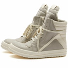 Rick Owens Women's Geobasket Sneakers in Pearl