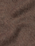 Neighborhood - Brushed Knitted Sweater - Brown