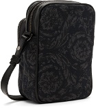 Versace Black Barocco Athena Bag