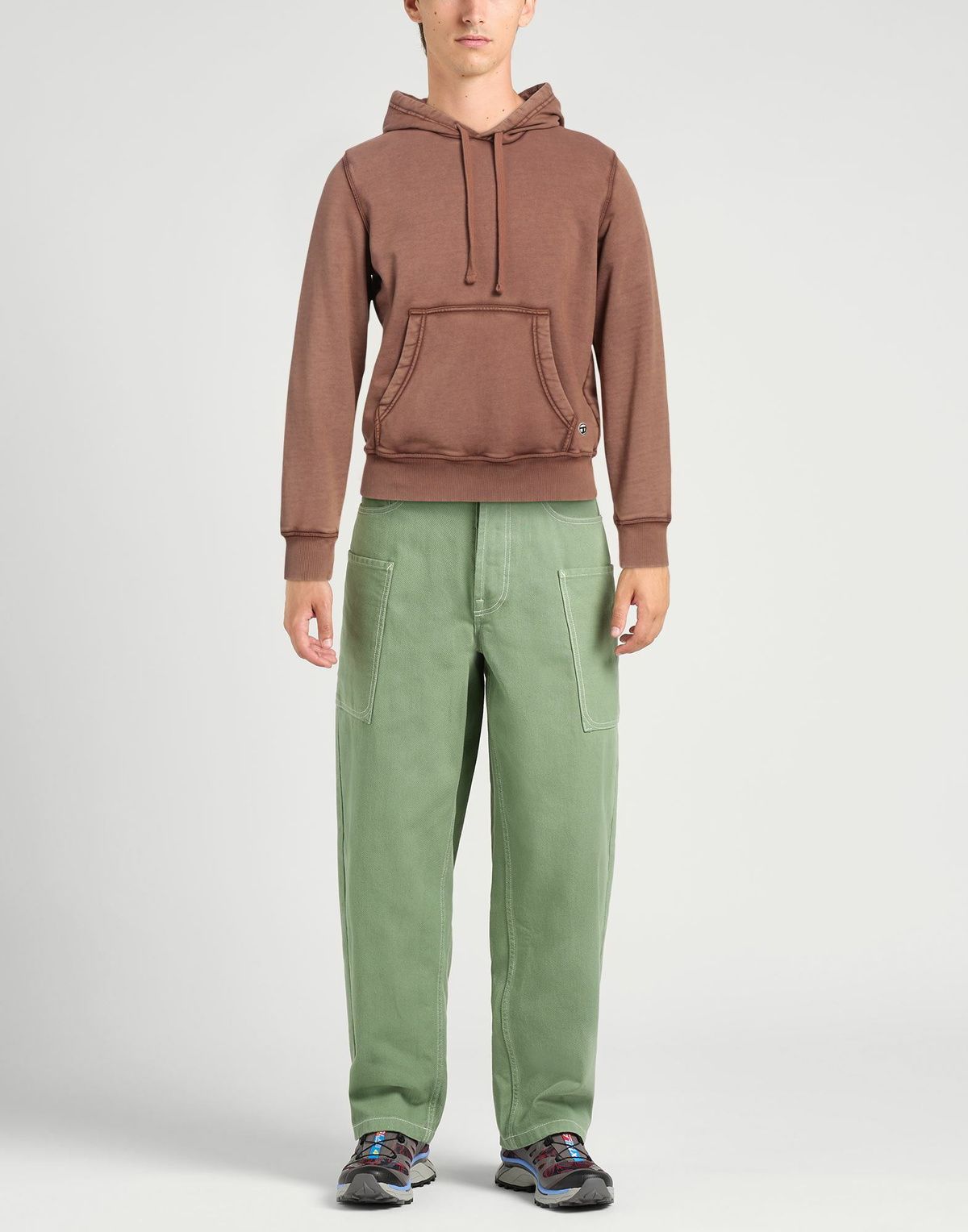 Diesel Mens Sweatshirt Light brown