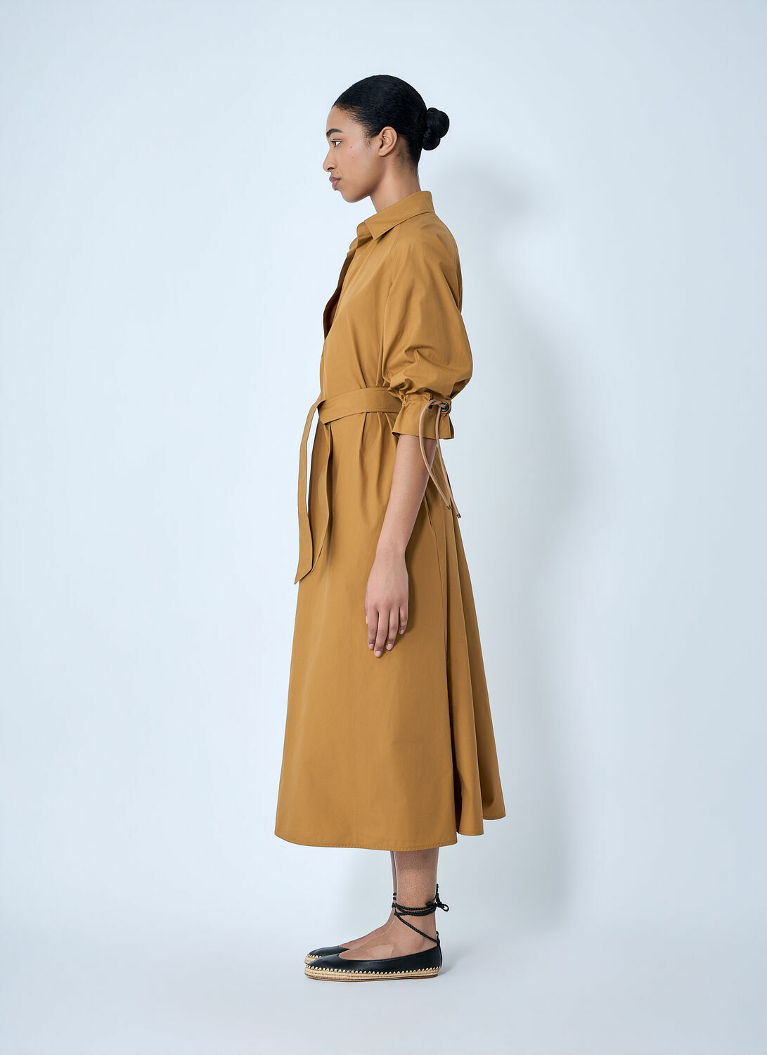 Max Mara Belted Shirt Dress