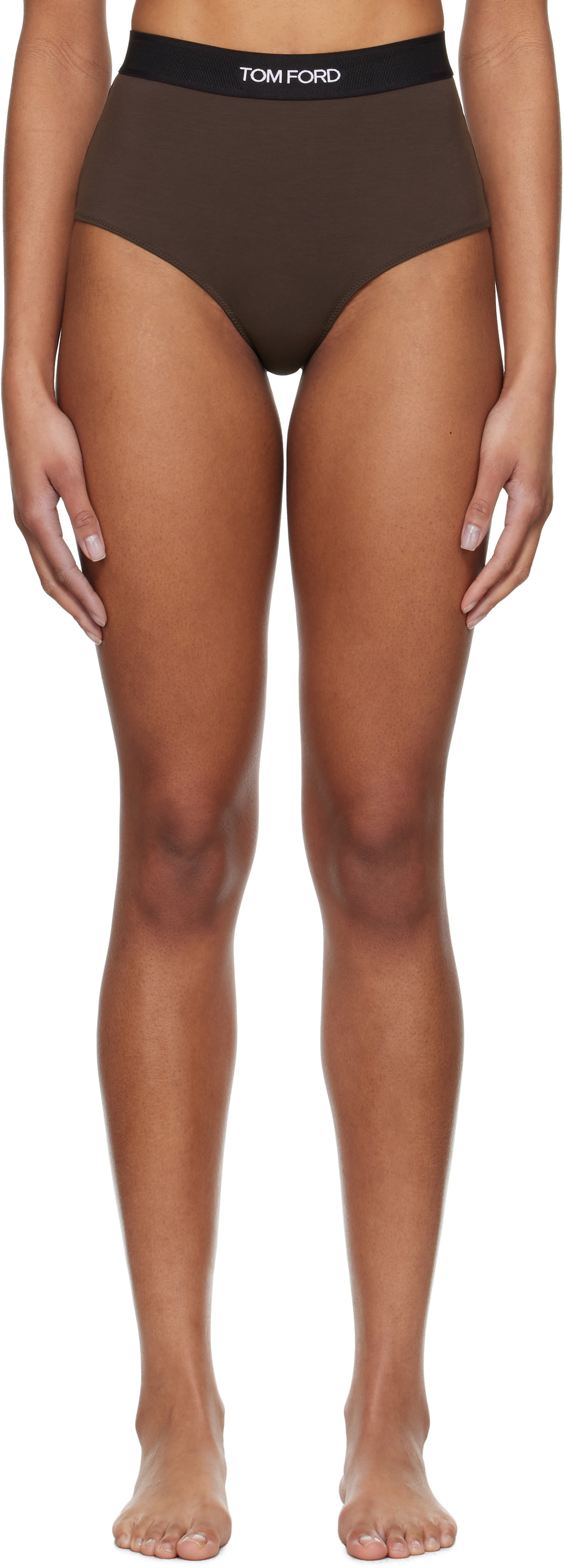 TOM FORD Brown Modal Signature Briefs