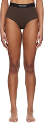 TOM FORD Brown Modal Signature Briefs