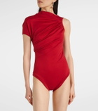 Didu Gathered cotton jersey bodysuit