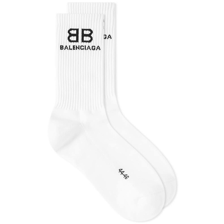 Photo: Balenciaga Logo Sock