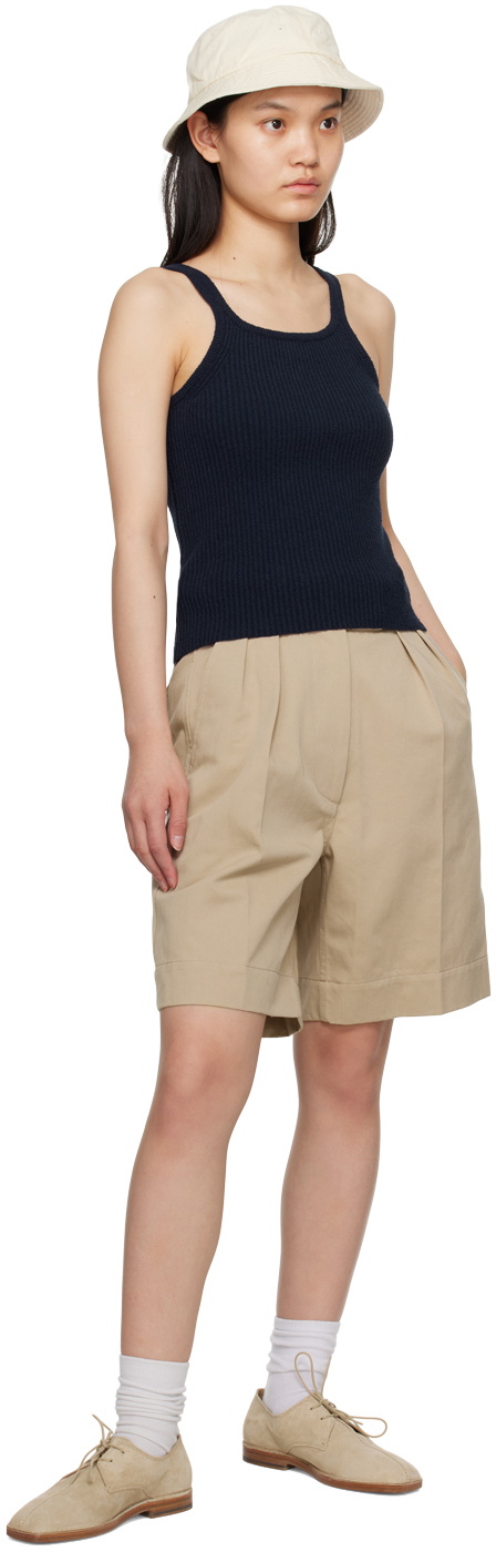 Nothing Written Beige Heritage Shorts