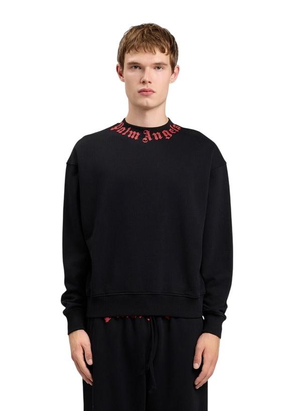 Photo: Palm Angels Neck Logo Sweatshirt