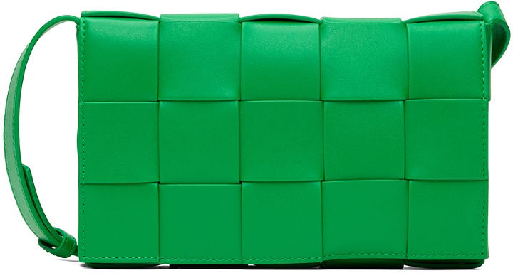 Photo: Bottega Veneta Green Medium Cassette Bag