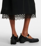 Simone Rocha Ballet Runner embellished ballet flats
