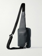 Serapian - Cross-Grain Leather Sling Backpack
