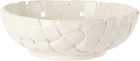 ferm LIVING Off-White Plait Bowl