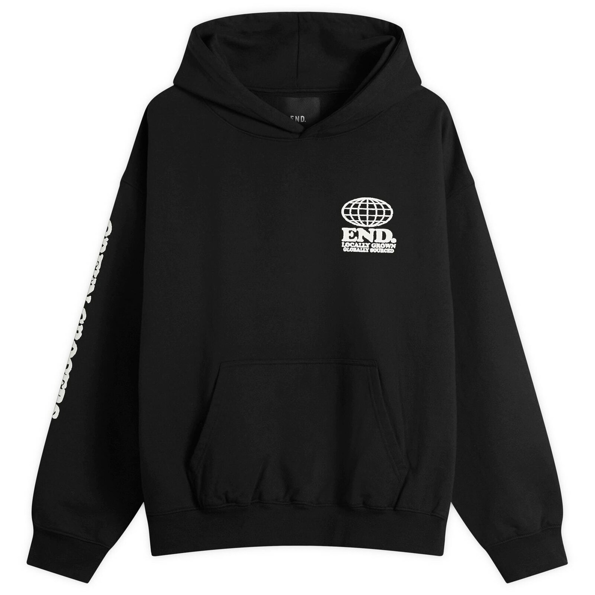 END. Locally Grown Hoodie in Black