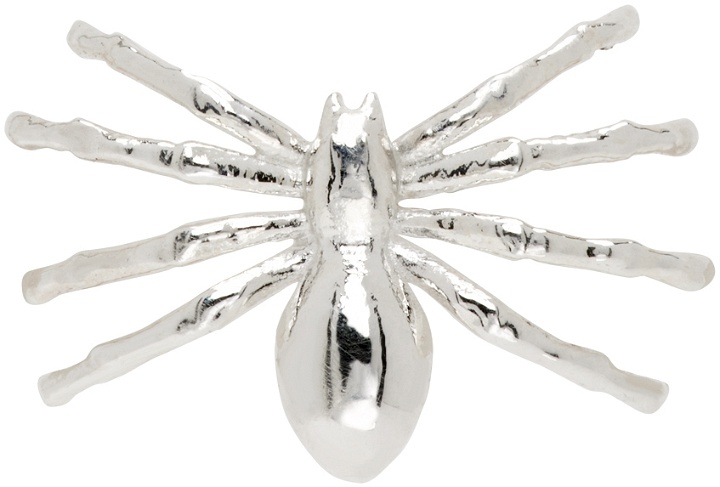 Photo: Secret of Manna Silver Spider Single Earring