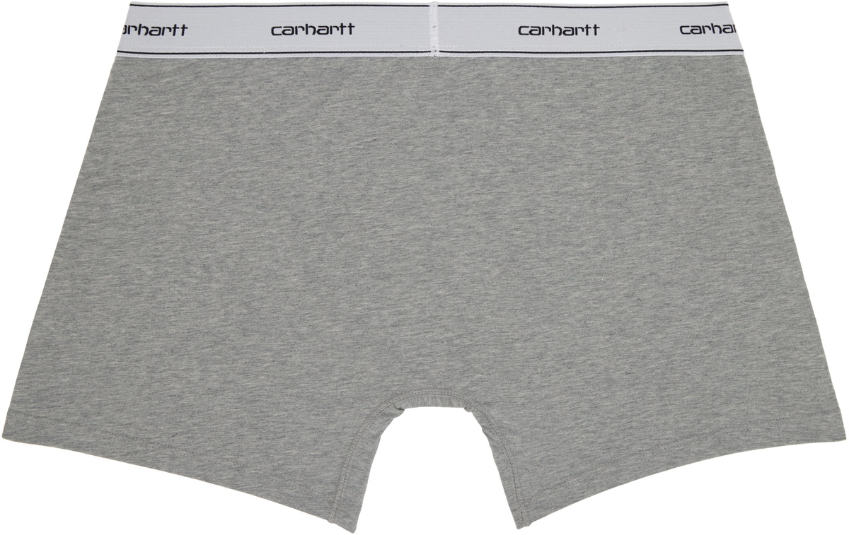 Carhartt Work In Progress Two-Pack Gray Cotton Boxers