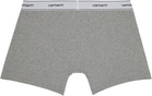 Carhartt Work In Progress Two-Pack Gray Cotton Boxers
