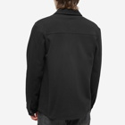 Saint Laurent Men's Twill Over Shirt in Black