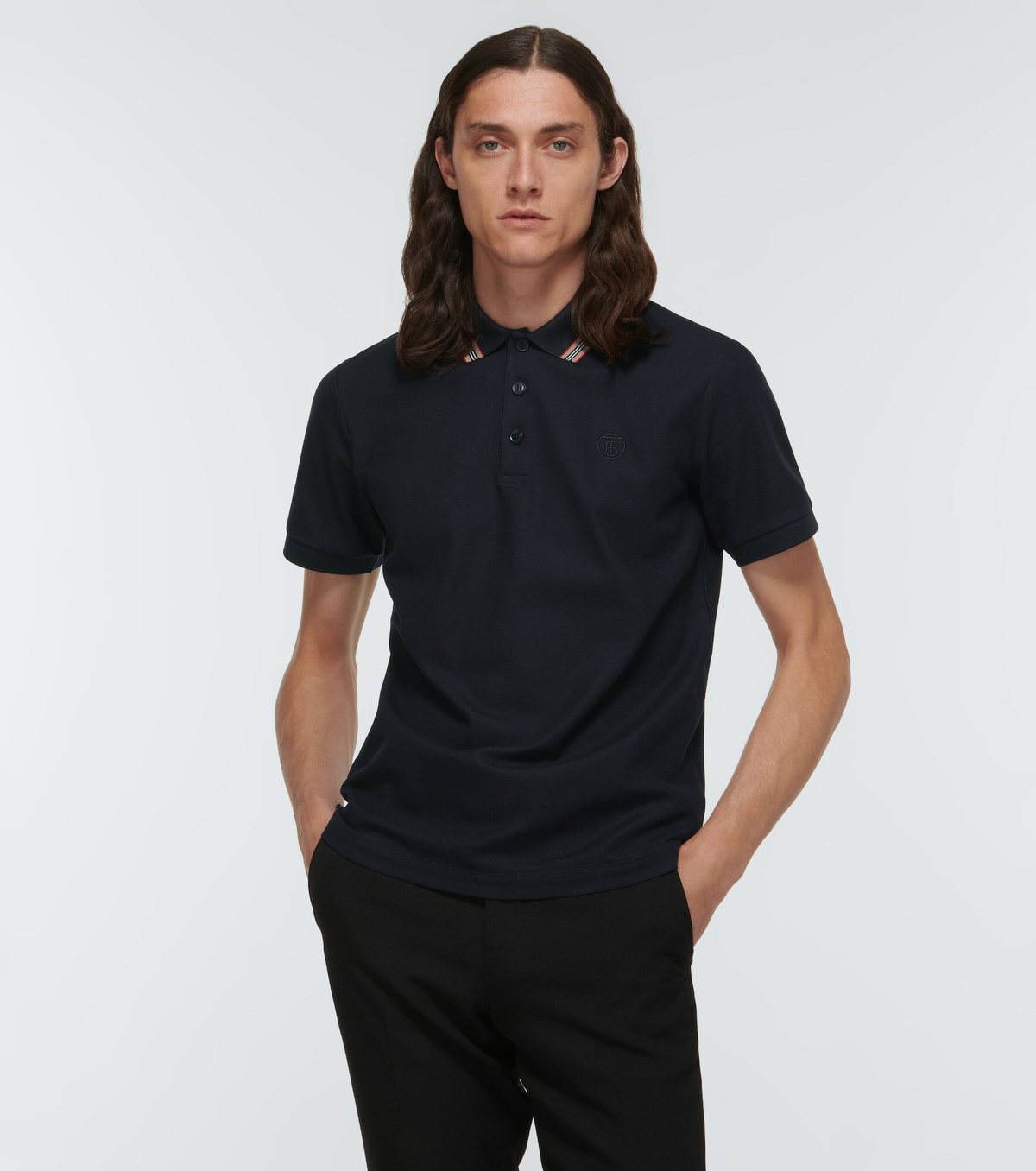 Burberry - Cotton pique Polo shirt Burberry