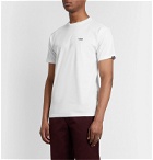 Vans - Logo-Print Cotton-Jersey T-Shirt - White