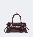 Prada Prada Bonnie Mini leather top-handle bag