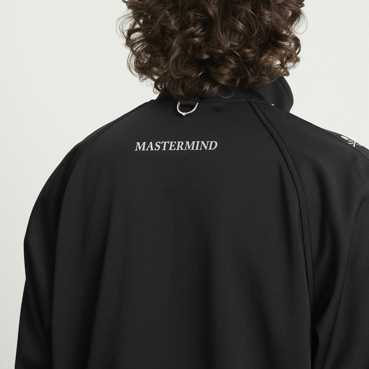 MASTERMIND WORLD Men's Side Taped Track Jacket in Black