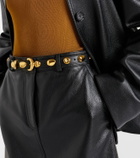 Amanu Vaal embellished leather belt