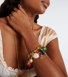 Chloé Embellished enamel charm bracelet